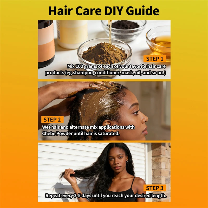 Africa Chad Chebe Powder Nourishing Scalp Anti Hair Loss Hair Powder Strengthens & Thickens Hair Care Product For All Hair Types - AliExpress 66