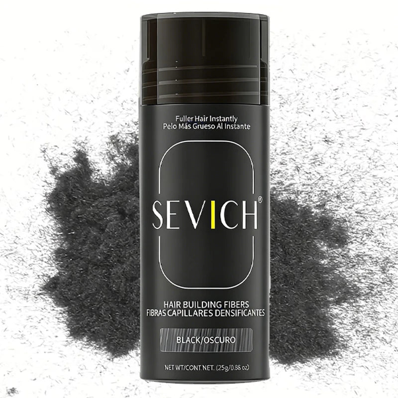 Sevich Hair Fibers Powder 25g Keratin Hair Building Fiber Thickening Powder â€?Instantly Thickens & Volumizes for All Hair Types