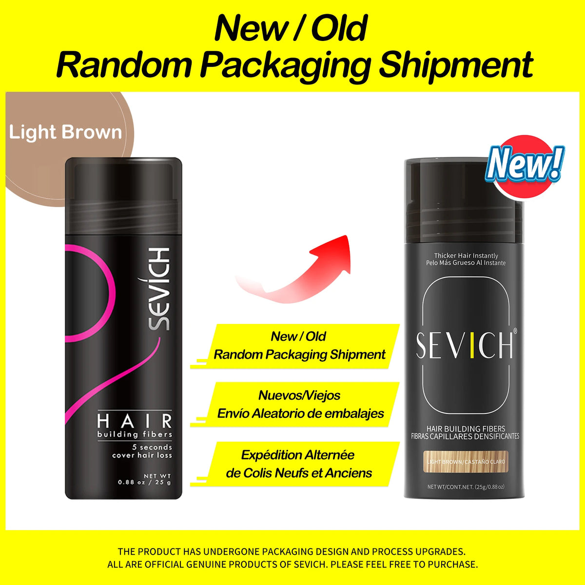 Sevich Hair Building Fibers For Men & Women Dark Brown 25g Fill In Fine Or Thinning Hair Instantly Thicker Fuller Looking Hair - AliExpress 66
