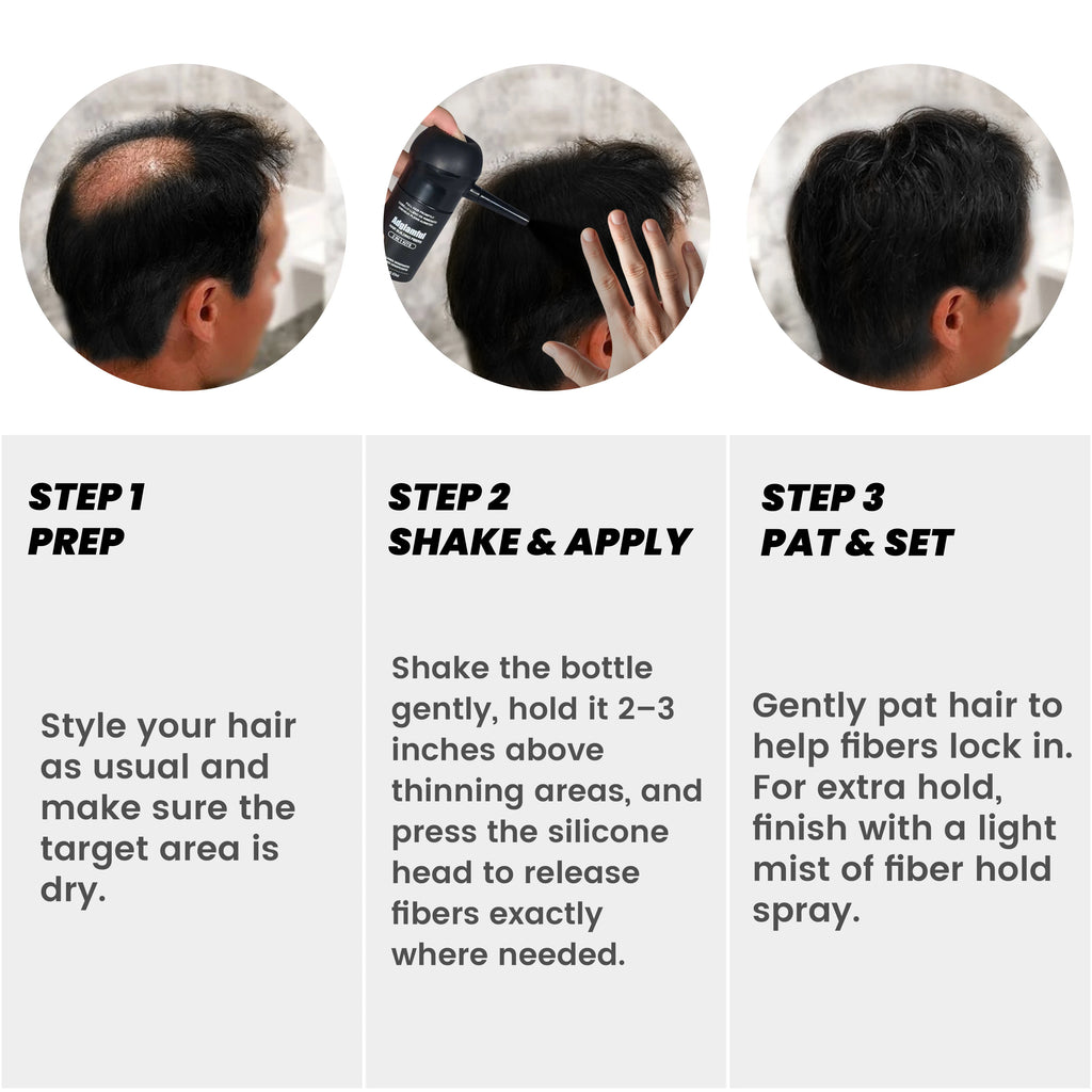 Adglamful Hair Fibers (15g) â€?10sec Instant Volume, Spray Applicator for Thinning Hair | Invisible & Even Coverage - AliExpress 66