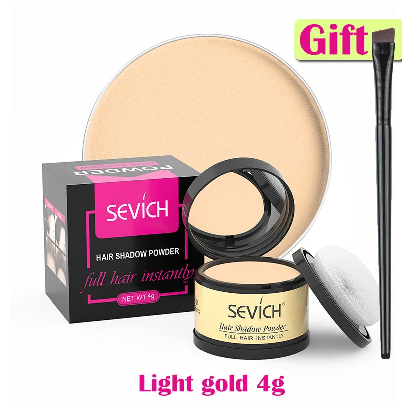 SEVICH Hairline Powder Black Blonde Root Cover Up 4G