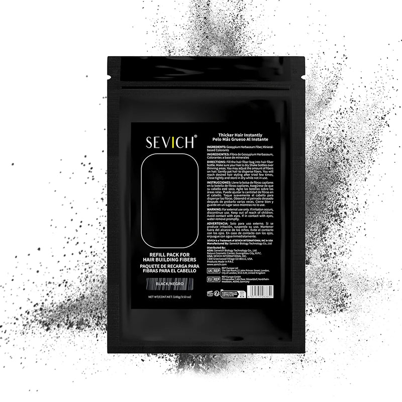 Hair Building Fibers for Fuller Hair Fiber Powders Hairline Concealer 5 Sec Quick Thickening for Sparse Areas & Styling Unisex