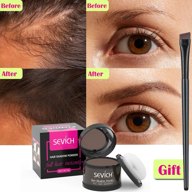SEVICH Hairline Powder Black Blonde Root Cover Up 4G