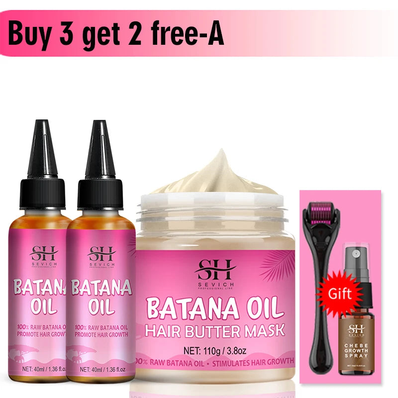 7pc Batana Oil Product Fast Hair Growth Oil For Men Hair Growing Spray Anti Hair Loss Shampoo Butter Hair Mask Hair Care Capsule - AliExpress 66