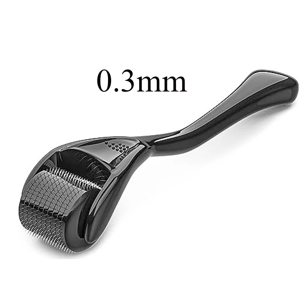 0.2-0.3 Roller Microneedle Roller Facial Skin Beard Scalp Derma Stamp Micro Needle Roller Women Man Cosmetic Beauty Instrument - AliExpress 66