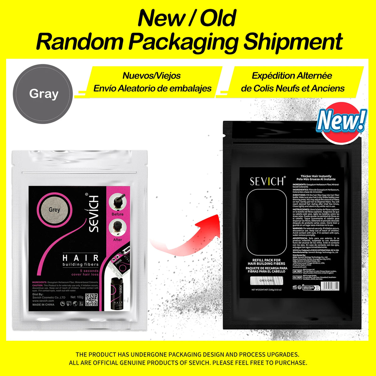 Sevich 100g Hair Fibers Refill Bag Keratin Instant Hair Growth Powder Hair Building Fiber Hair Regrowth Powder Hair Loss Product - AliExpress 66