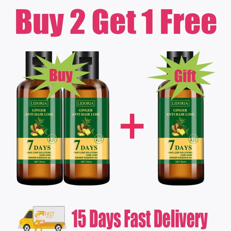Ginger Hair Growth Serum 35ml for Men & Women