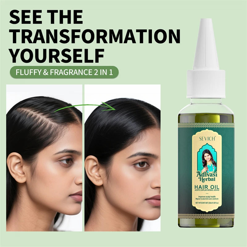 Ayurvedic Hair Growth Oil India Adivasi Organic Hair Growth Serum Anti Hair Loss Fast Regrowth Thicken Oils Hair Growth Products - AliExpress 66