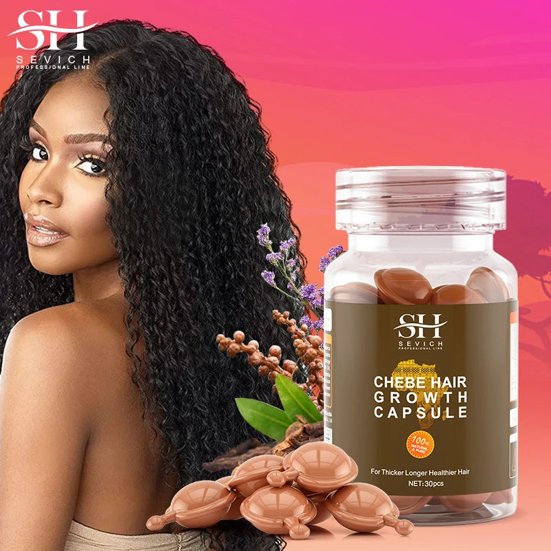African Chebe Hair Care Capsules Hair Care Essential Oil Anti Preventing Hair Loss Damaged Hair Repair Fast Hair Growth Product - AliExpress 66