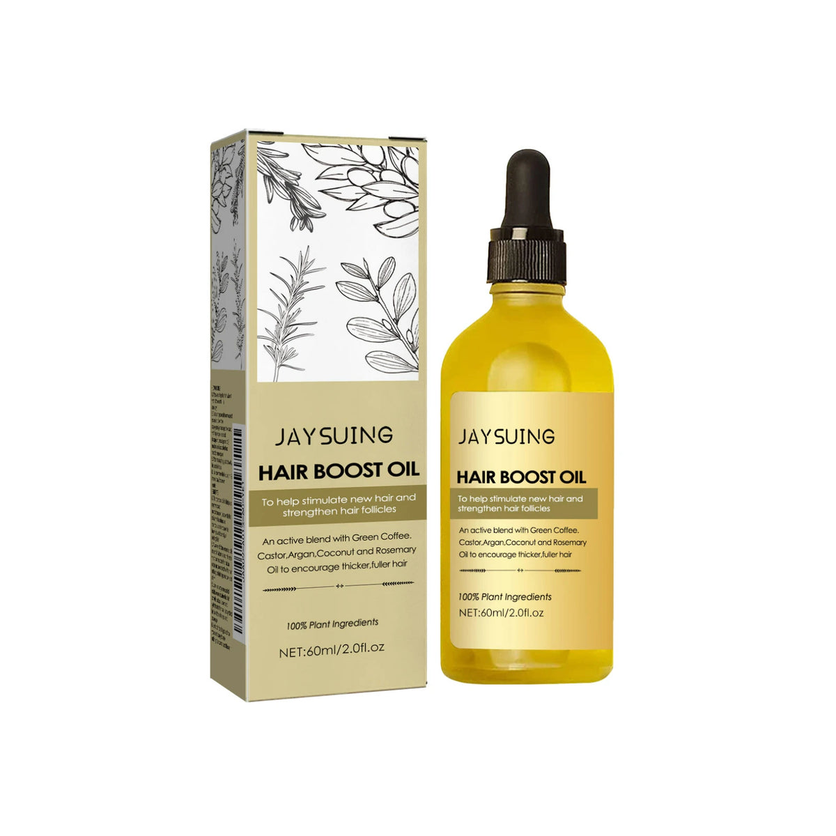 60ml Hair Growth Serum for Hair Loss Treatment