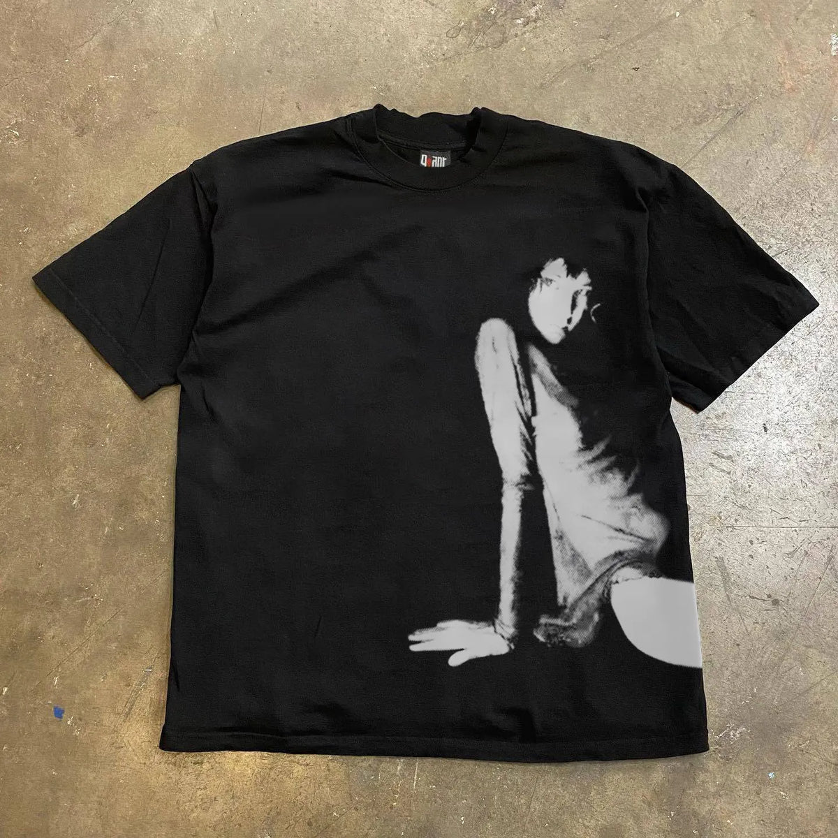 Loose Fit Cotton T-Shirt Unisex Short Sleeve Double Thread Pure Cotton American Retro Style Breathable round Neck Printed Top - AliExpress 200000345