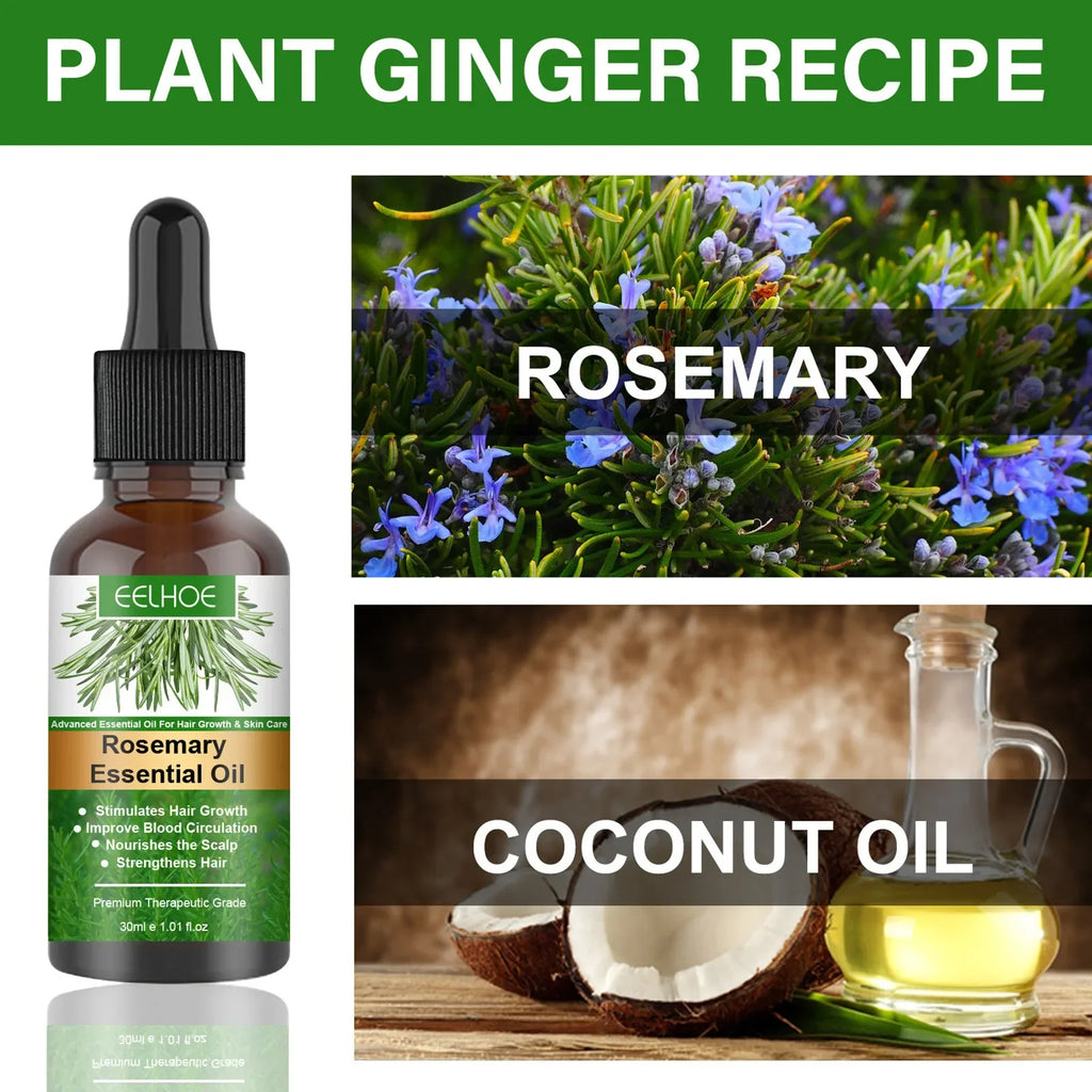 Rosemary Essential Oil Hair Growth Oils Pure Natural 30ML Hair Essential Oils For Nourish Shiny Hair Healthy - AliExpress 66
