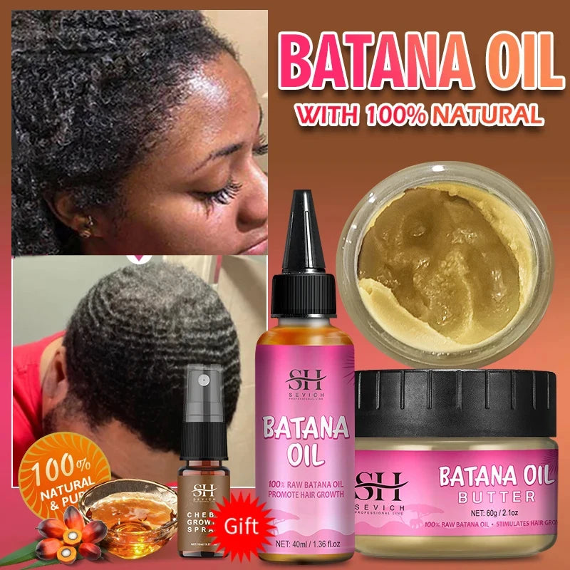 100% Batana Hair Fast Growth Oil Set African Crazy Traction Alopecia Batana Hair Mask Anti Hair Break Hair Regrowth Treatment - AliExpress 66