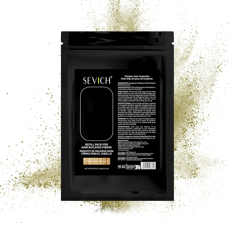 Hair Building Fibers for Fuller Hair Fiber Powders Hairline Concealer 5 Sec Quick Thickening for Sparse Areas & Styling Unisex