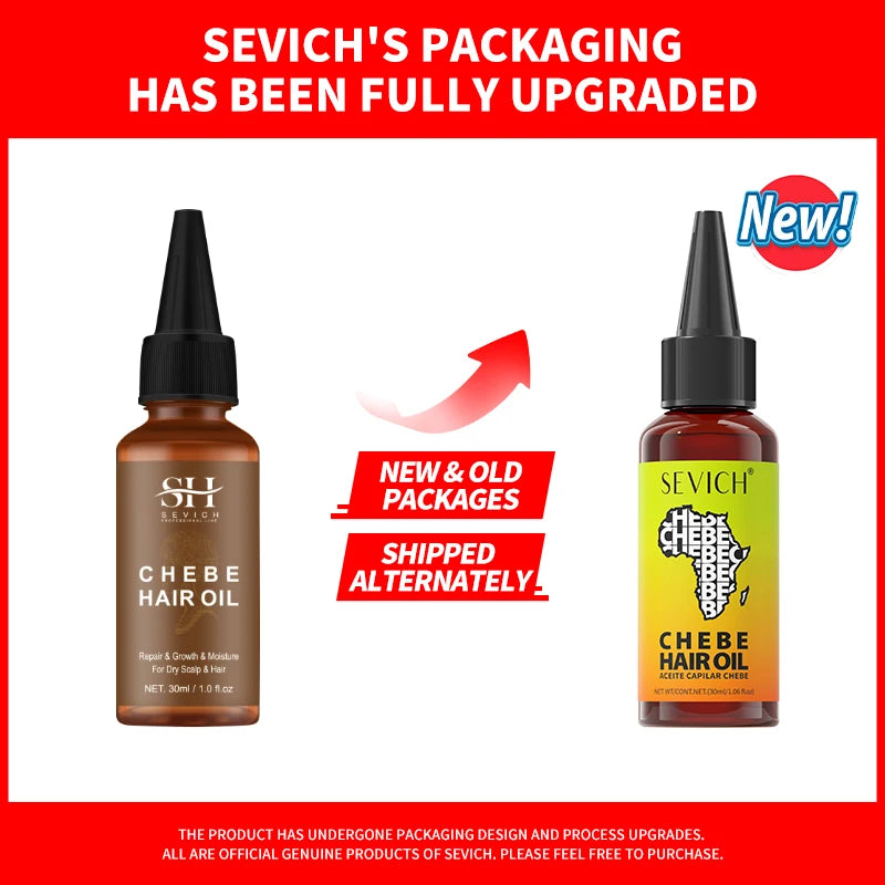 Chebe Fast Hair Growth Oil Africa Traction Alopecia Chebe Oil Nourishes Repair Damaged Hair Treatment Oil Anti-Hair Loss Care