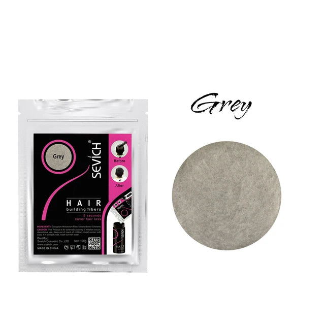 SEVICH 50g Hair Loss Building Hair Fibers Blender Conceal Styling Fiber Hair Powders Thinning Keratin Eyelash Extension Black - AliExpress 66