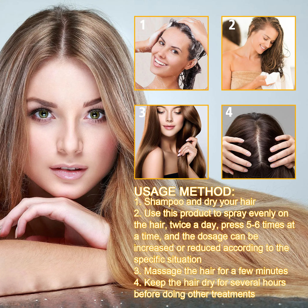 Biotin Hair Care Spray Nourish Scalp Hair Follicle Reduce Hair Loss Stabiliz Hair Root Refresh Oil Control Natural Plant Essence - AliExpress 66