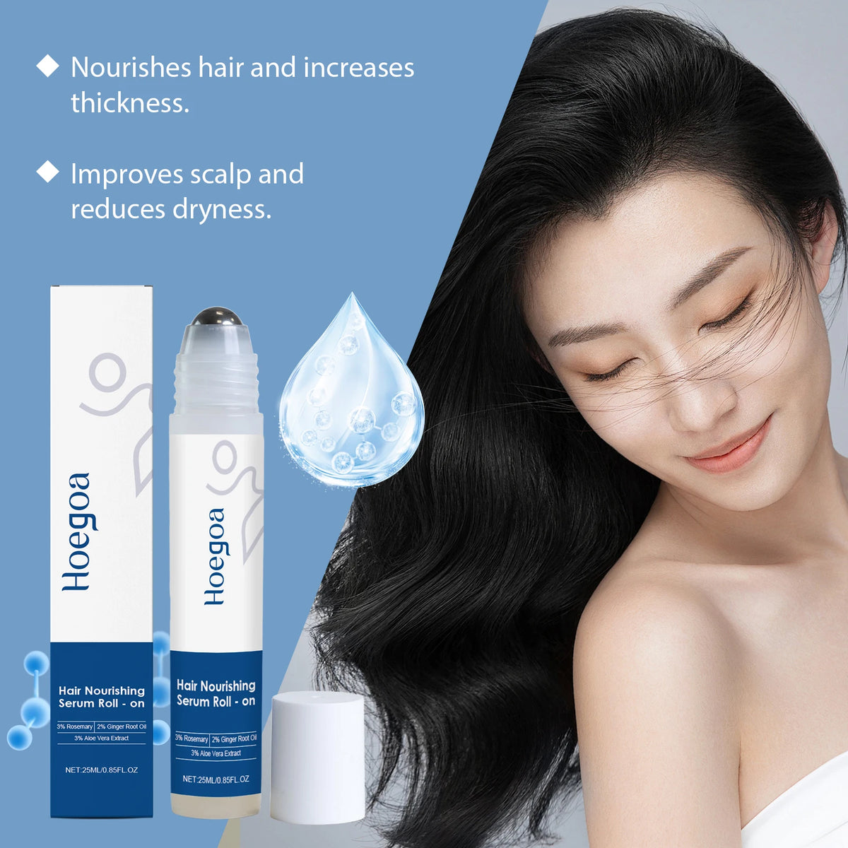 HOEGOA Rosemary Hair Growth Serum 25ml