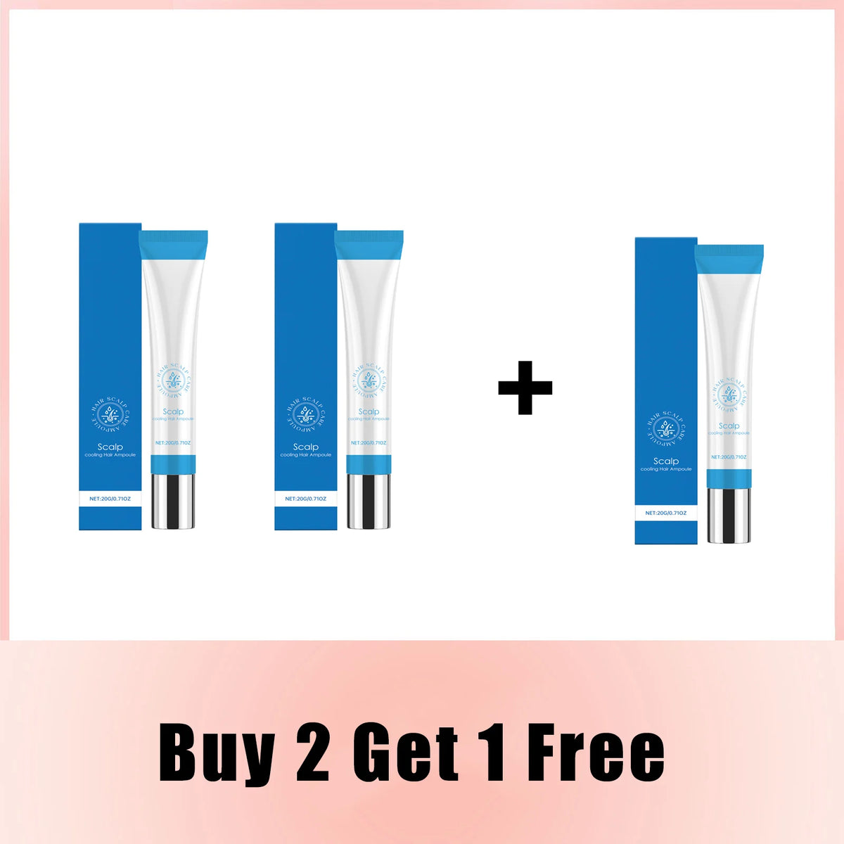 20G Hair Growth Serum Roll-On for Thicker Hair