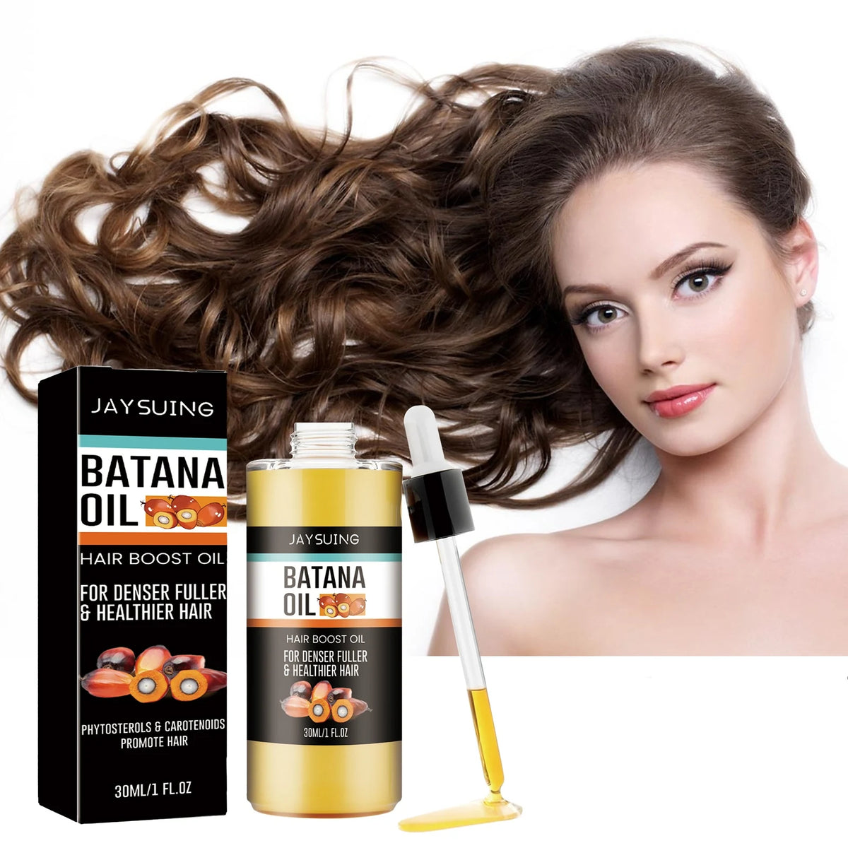 Batana Hair Regrowth Serum Anti-Hair Loss Deeply Nourishing Strengthening Roots Keep Soft Repair Damaged Dry Hair Scalp Care Oil - AliExpress 66